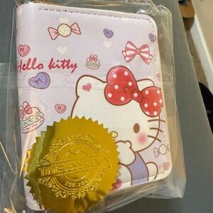 Hello Kitty Wallet in Light Pink with Red Bow